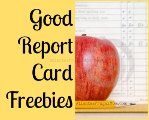 Good report card freebies
