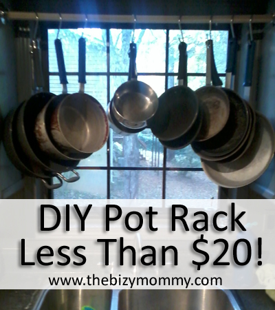 DIY Pot Rack Tutorial (Finally!)