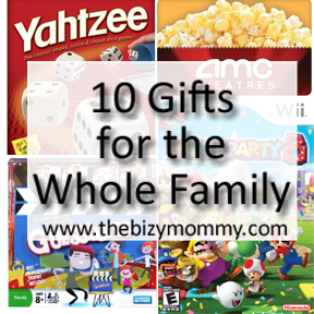 10 gift ideas for the whole family