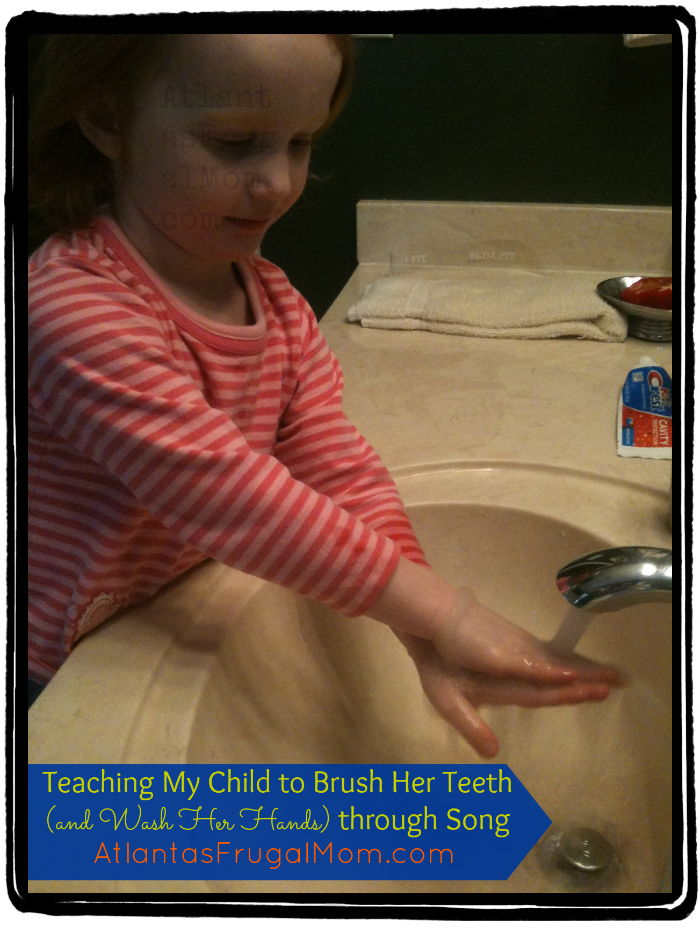 teaching my child to brush her teeth - washing-hands2