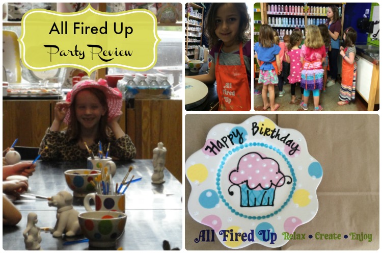 All Fired Up party review collage