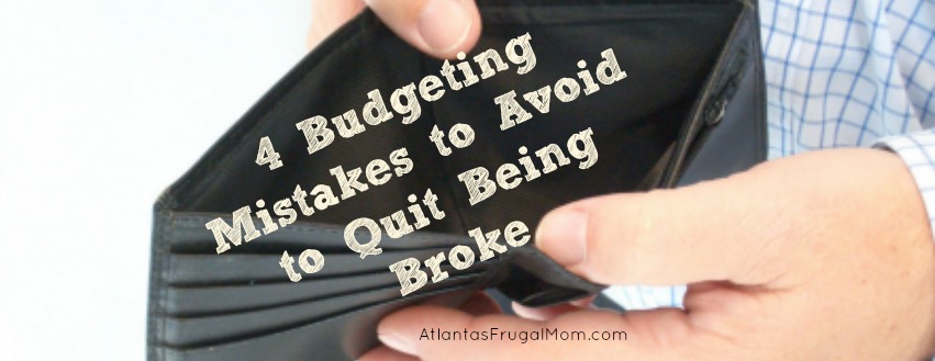 budgeting mistakes to avoid