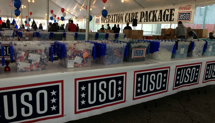 Coca-Cola's Strong Military Commitment - USO care packages