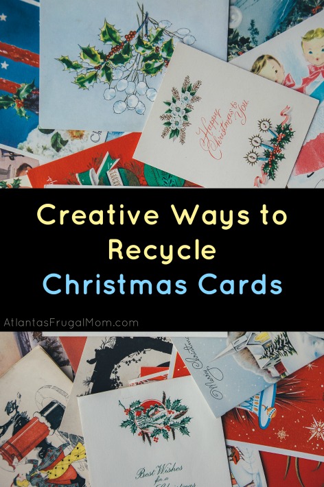 recycle christmas cards
